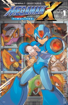 Variant Cover for Mega Man X: Timelines #1