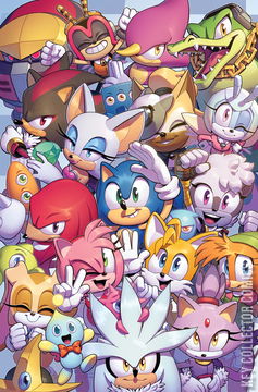 Variant Cover for Sonic the Hedgehog #50