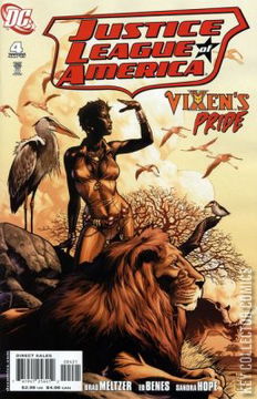 Variant Cover for Justice League of America #4