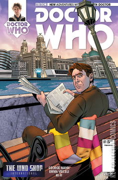 Variant Cover for Doctor Who: The Eighth Doctor #1