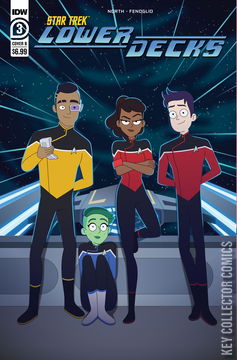 Variant Cover for Star Trek: Lower Decks #3