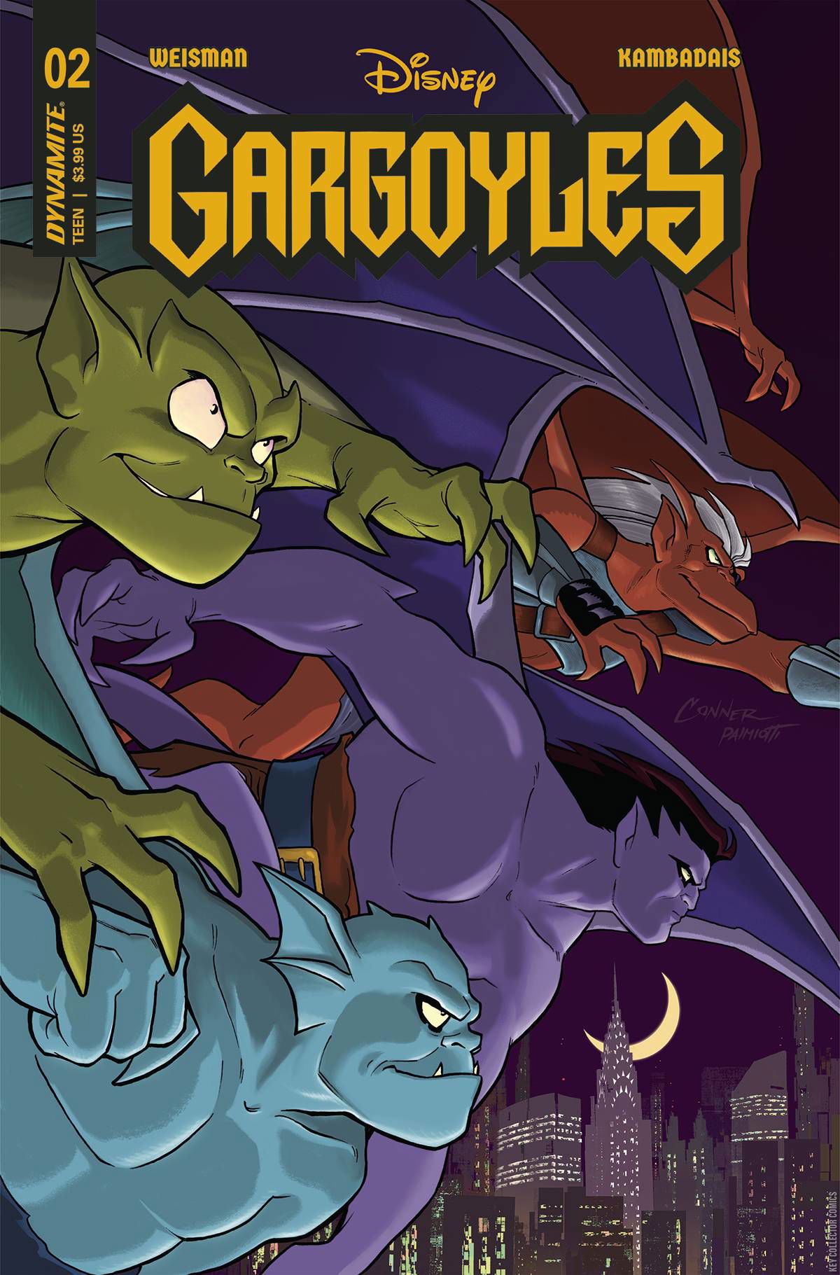 Variant Cover for Gargoyles #2