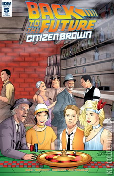 Variant Cover for Back to the Future: Citizen Brown #5
