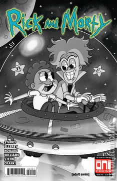 Variant Cover for Rick and Morty #42