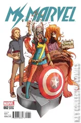 Variant Cover for Ms. Marvel #2