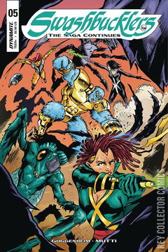 Variant Cover for Swashbucklers: The Saga Continues #5