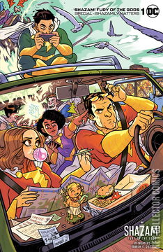 Variant Cover for Shazam: Fury of the Gods Special - Shazamily Matters #1