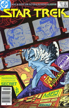 Variant Cover for Star Trek #16