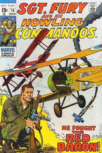 Cover art for Sgt. Fury and His Howling Commandos #76