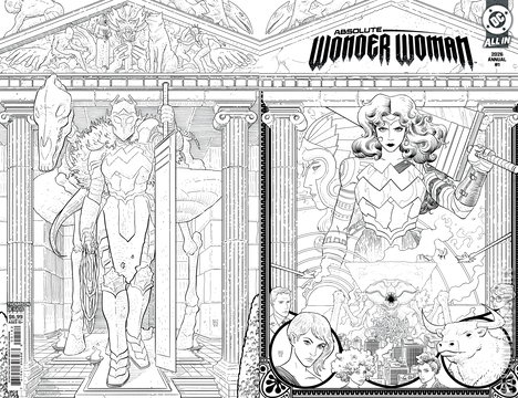 Variant Cover for Absolute Wonder Woman Annual 2026 #1