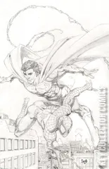 Variant Cover for Marvel / DC: Spider-Man / Superman #1