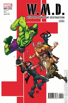 Variant Cover for Weapons of Mutant Destruction: Alpha #1