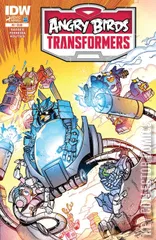 Cover for Angry Birds / Transformers #3