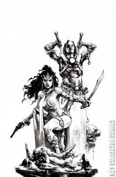 Variant Cover for Dejah Thoris vs. John Carter of Mars #4