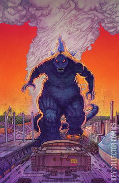 Variant Cover for Godzilla vs America: Kansas City