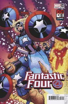Variant Cover for Fantastic Four #34