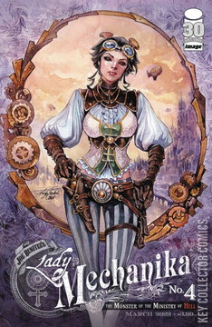 Variant Cover for Lady Mechanika: The Monster of the Ministry of Hell #4