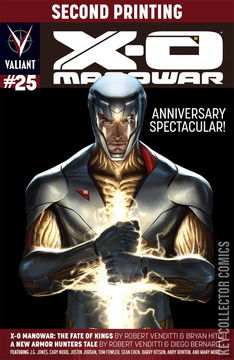 Variant Cover for X-O Manowar #25
