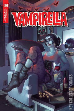 Variant Cover for Vampirella #9