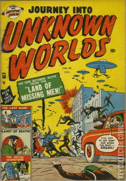 Variant Cover for Journey Into Unknown Worlds #38