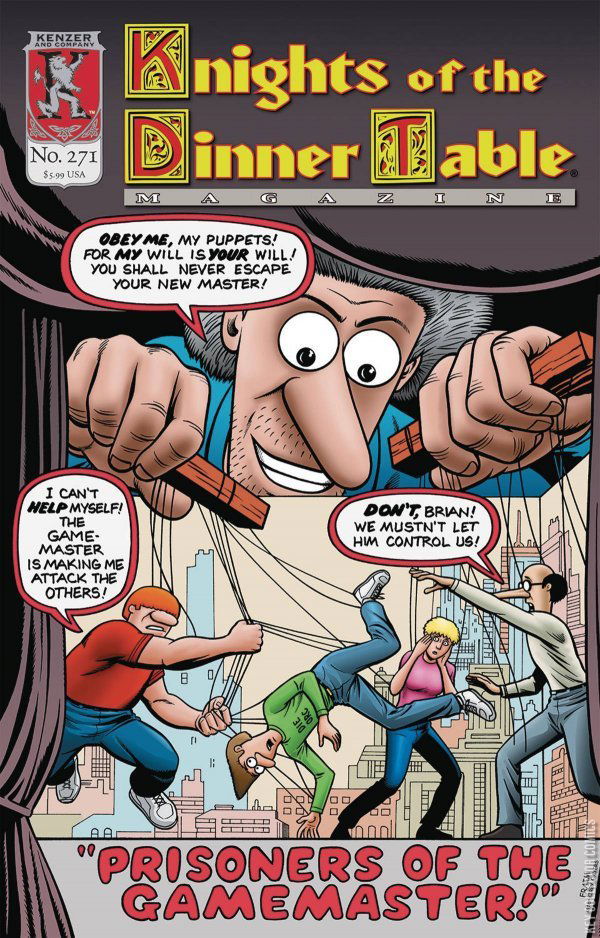 Cover art for Knights of the Dinner Table #271