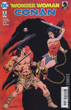 Variant Cover for Wonder Woman / Conan #2