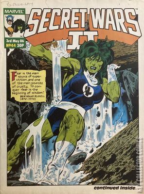 Marvel Super Heroes Secret Wars