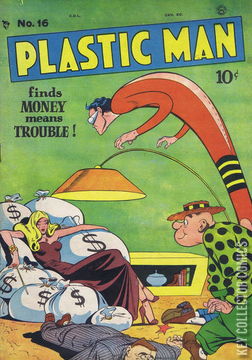Variant Cover for Plastic Man #16