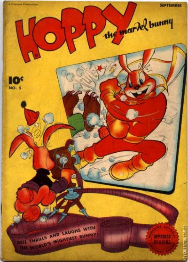 Hoppy the Marvel Bunny #5 Published September 1946 | Ke