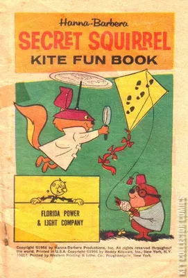 Secret Squirrel Kite Fun Book