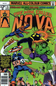 Variant Cover for Nova #15