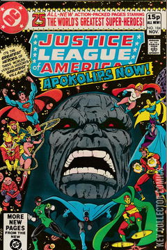 Variant Cover for Justice League of America #184