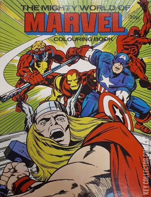 The Mighty Marvel Colouring Book