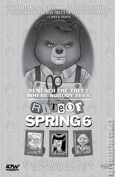 Variant Cover for Beneath the Trees Where Nobody Sees: Rite of Spring #6