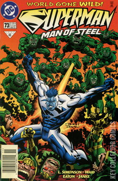 Variant Cover for Superman: The Man of Steel #73