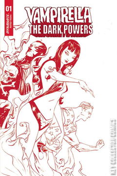 Variant Cover for Vampirella: The Dark Powers #2