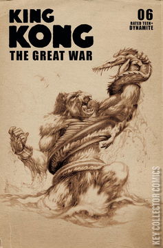 Variant Cover for Kong: Great War #6