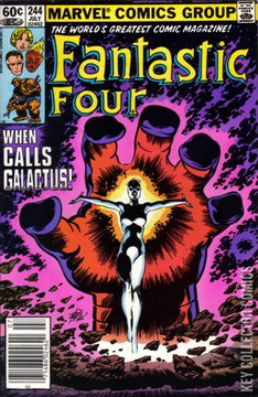 Variant Cover for Fantastic Four #244