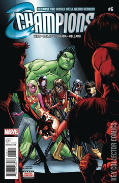 Variant Cover for Champions #6
