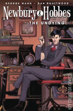 Variant Cover for Newbury & Hobbes: The Undying #4