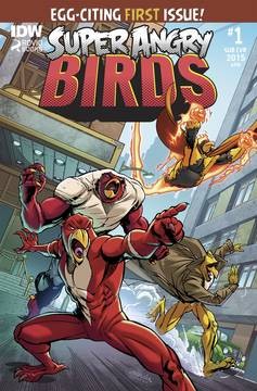 Variant Cover for Super Angry Birds #1