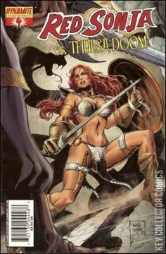 Variant Cover for Red Sonja vs. Thulsa Doom #4