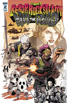 Variant Cover for Teenage Mutant Ninja Turtles: Bebop & Rocksteady Hit the Road #2