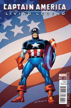 Variant Cover for Captain America: Living Legend #3