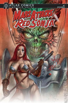 Variant Cover for Mars Attacks / Red Sonja #1