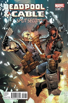 Variant Cover for Deadpool and Cable: Split Second #1