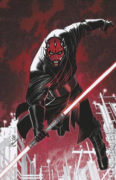 Variant Cover for Star Wars: Darth Maul - Black, White & Red #3