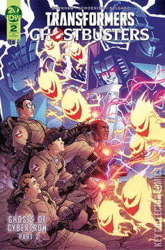 Variant Cover for Transformers / Ghostbusters #2