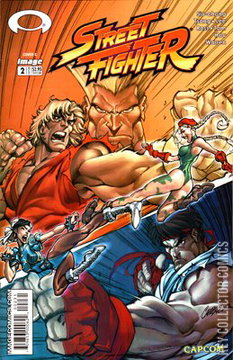 Variant Cover for Street Fighter #2
