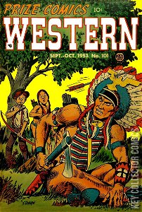 Prize Comics Western #101